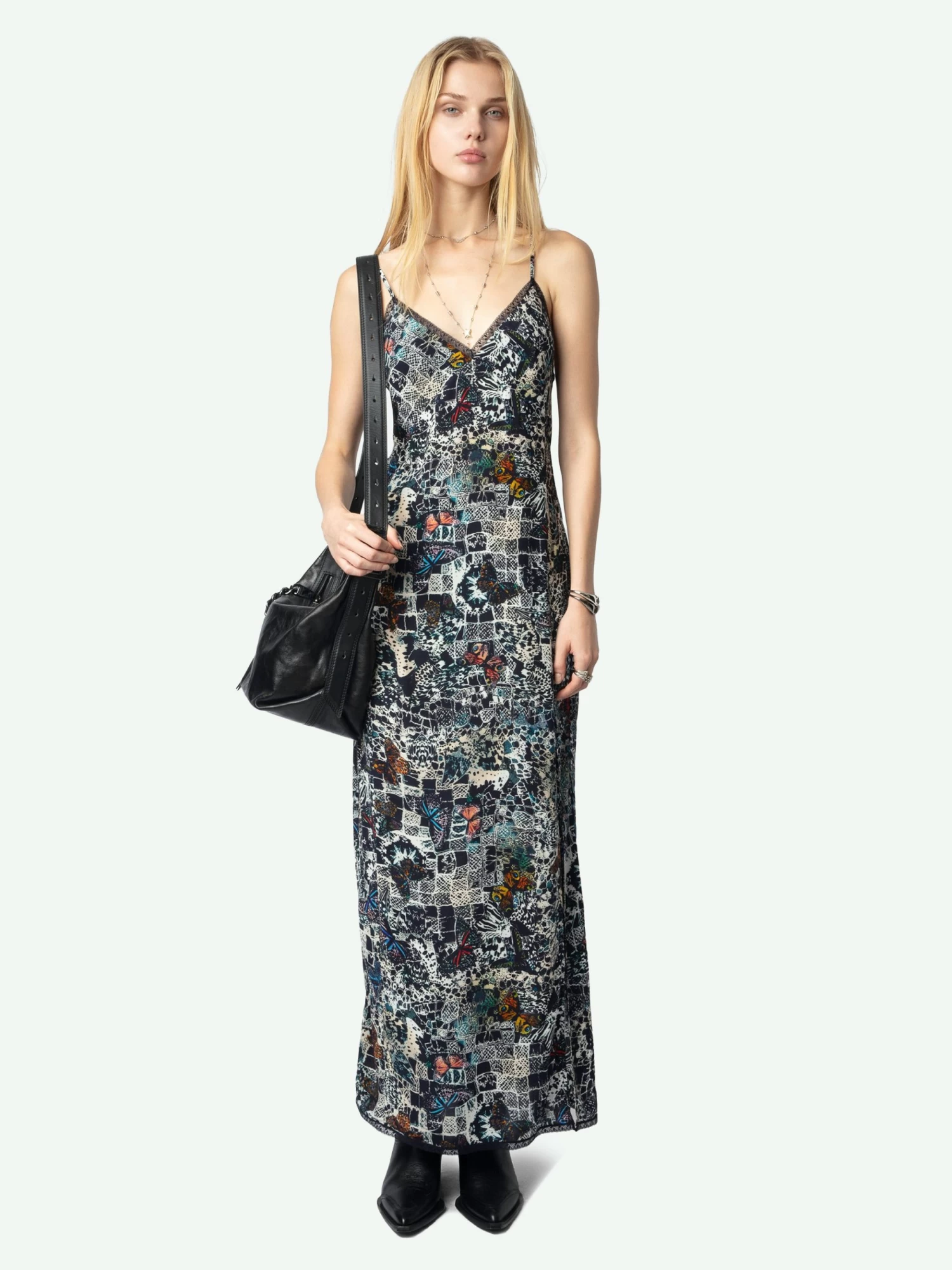 Zadig & Voltaire Ramelil Dress Encre - Image 3