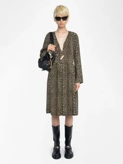 Zadig & Voltaire Rinas Dress Leaves