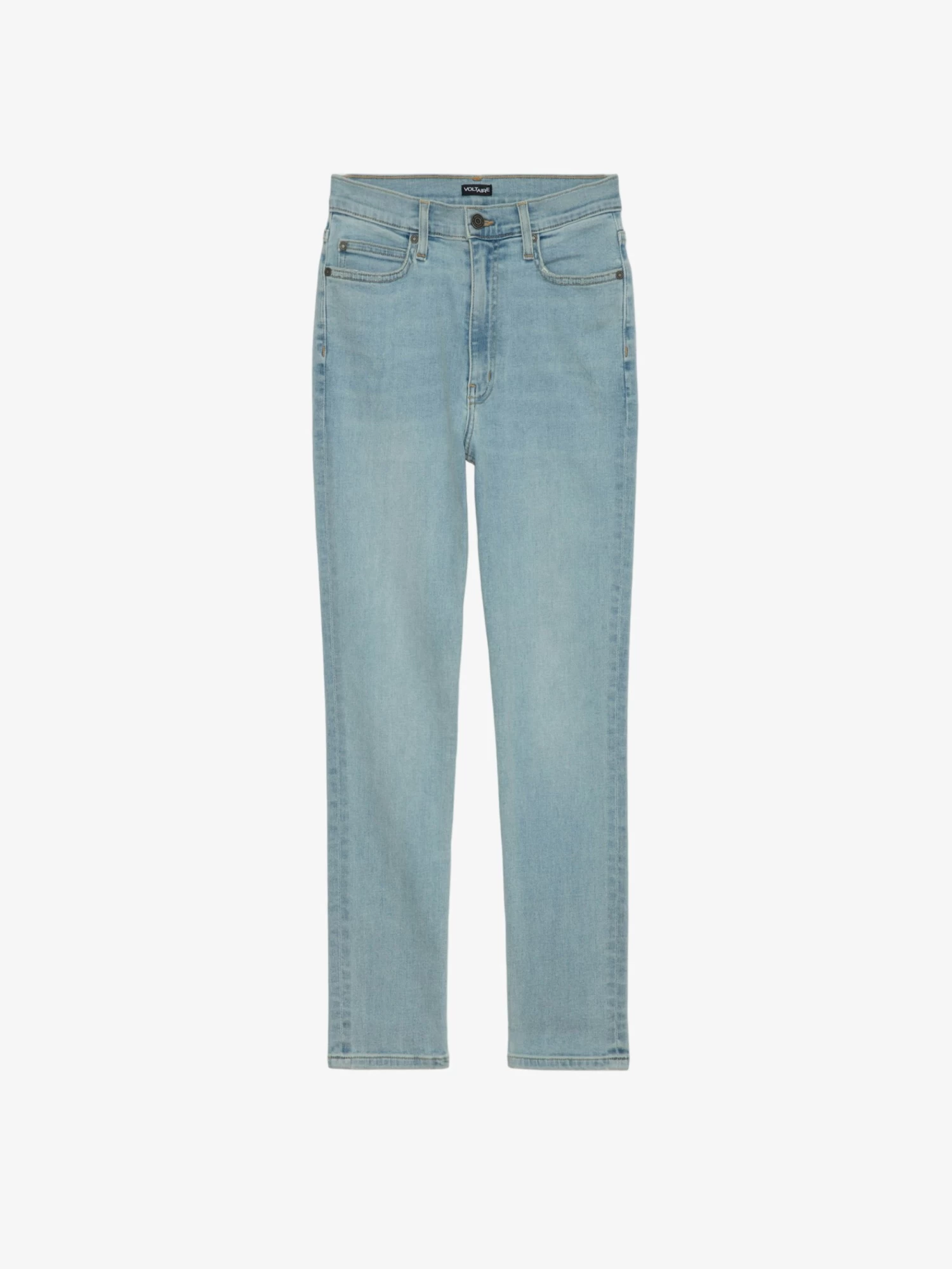 Zadig & Voltaire Tina Cropped Skinny Jeans Light Wash - Image 6