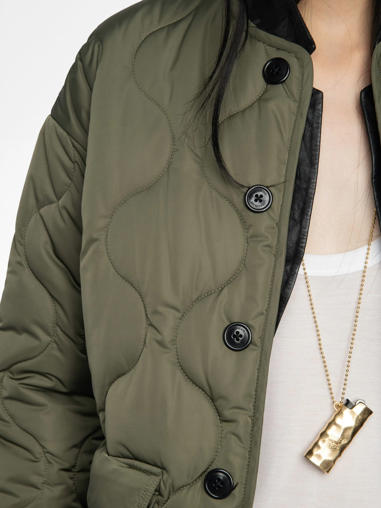 Zadig & Voltaire Bunji Parka Leaves - Image 7