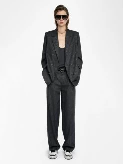 Zadig & Voltaire Puros Pants Anthracite