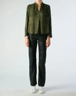 Zadig & Voltaire Tink Blouse Kaki