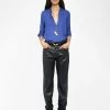 Zadig & Voltaire Tink Satin Blouse Electric