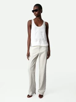 Zadig & Voltaire Carys Satin Top Judo