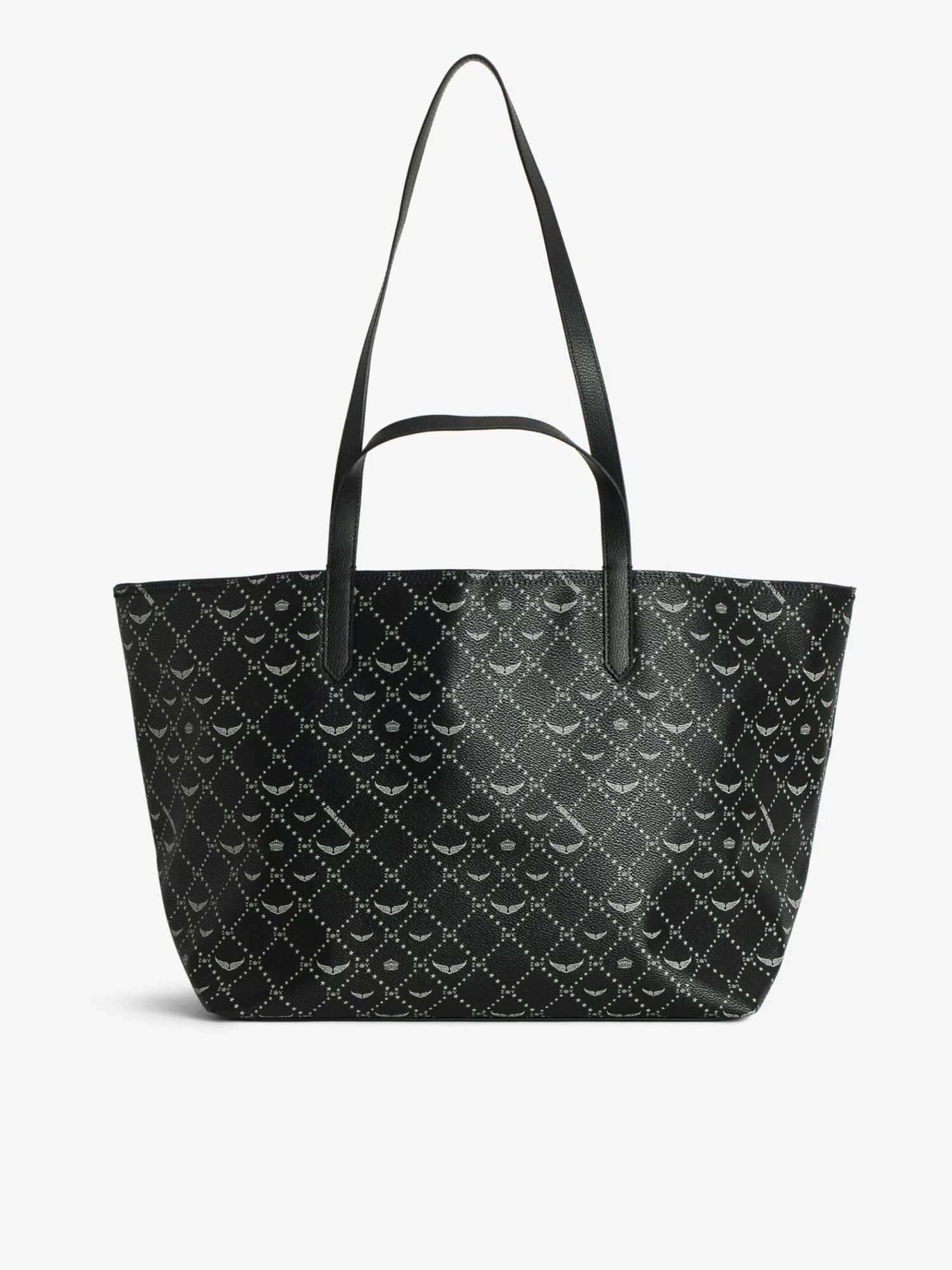 Zadig & Voltaire Z Shopper XL Monogram Bag Noir - Image 2