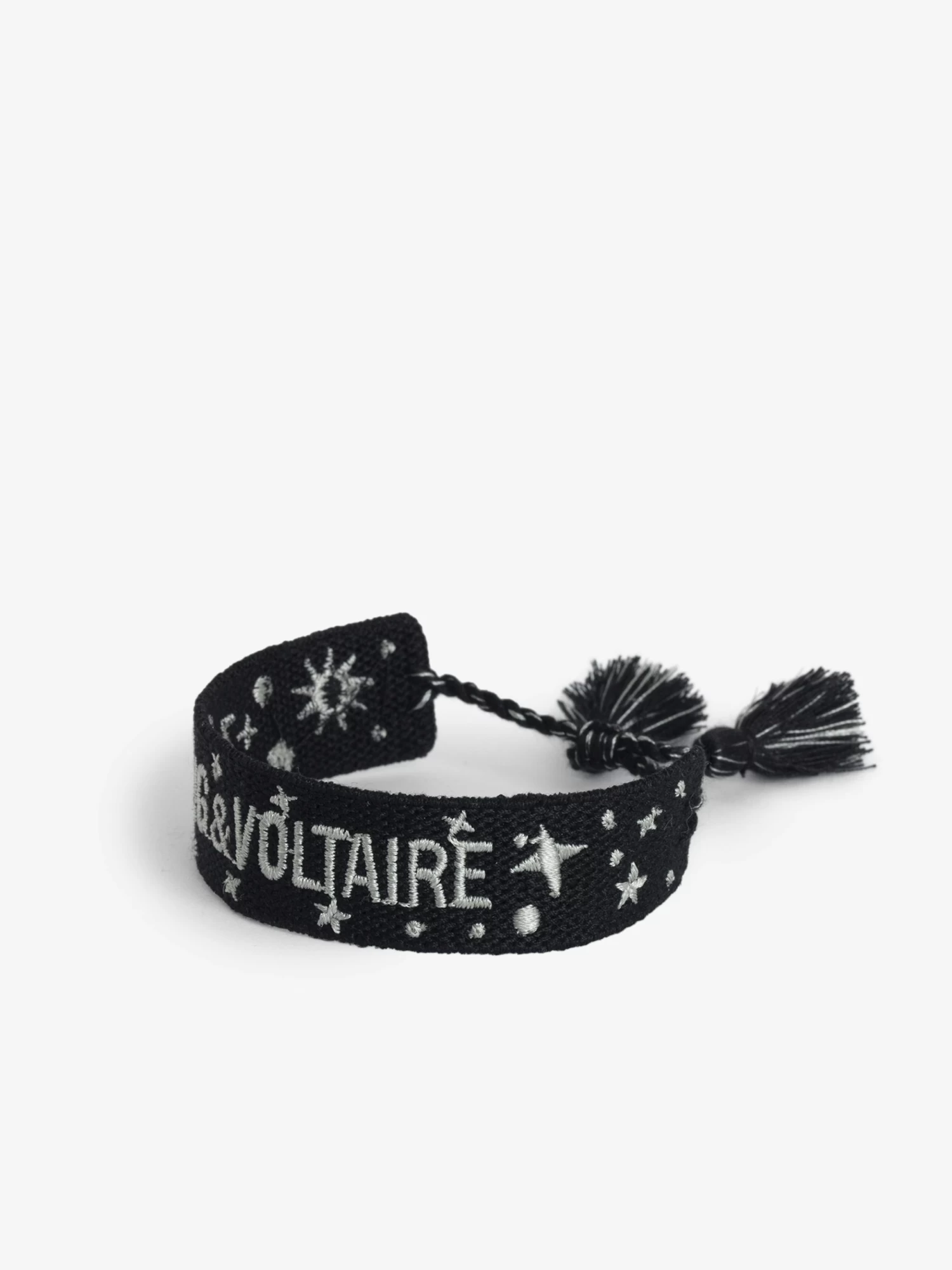 Zadig & Voltaire Woven Zadig Bracelet Black - Image 2