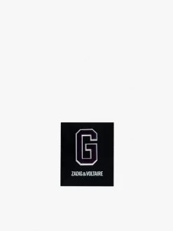 Zadig & Voltaire Initial G Sticker Rainbow