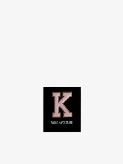 Zadig & Voltaire Initial K Sticker Rainbow