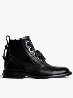Zadig & Voltaire Laureen Roma Boots Black