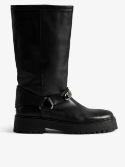 Zadig & Voltaire Angie Ankle Boots Black