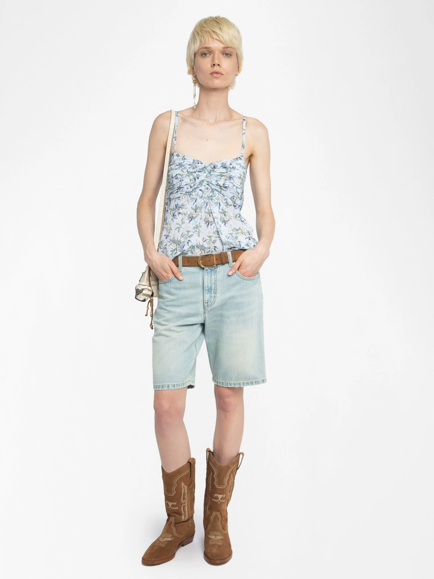 Zadig & Voltaire Cippie Camisole Cloud - Image 6