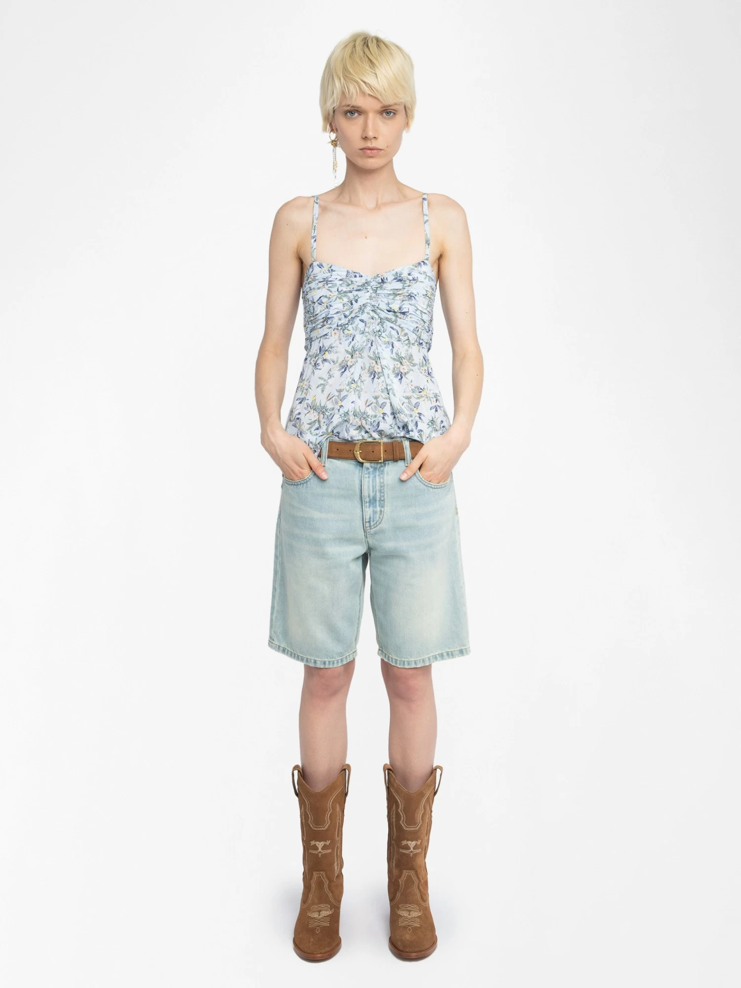 Zadig & Voltaire Cippie Camisole Cloud - Image 3