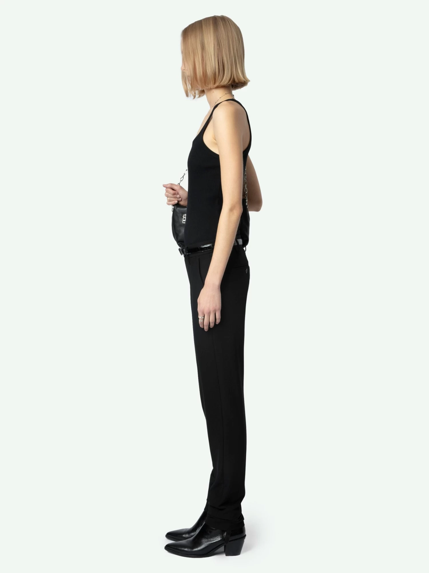 Zadig & Voltaire Prune Strass Star Trousers Black - Image 3